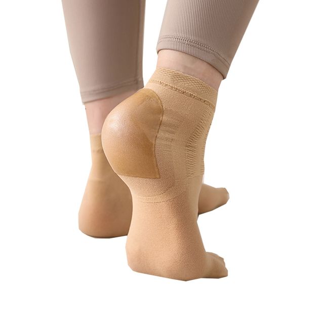 장만A653 뒷꿈치 보호패드 양말 프리사이즈 탄력 각질 FaSoLa 파솔라 일본마트