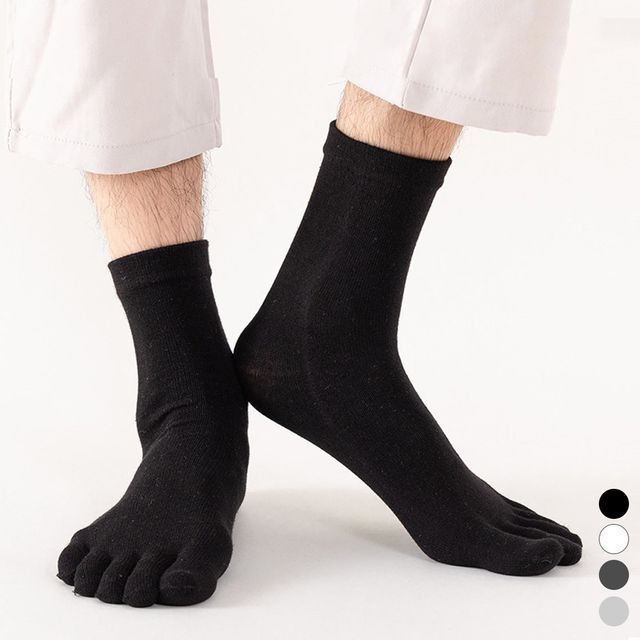 남자 발가락 중목양말 LM-0182