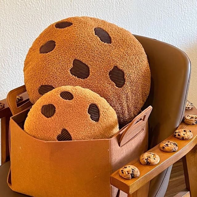 쿠키 소파 쿠션 뽀글이 침실 낮잠베개 인테리어 대형