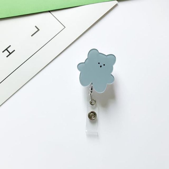 다용도 사원증 열쇠고리 학생증 릴홀더 휴대용 명찰