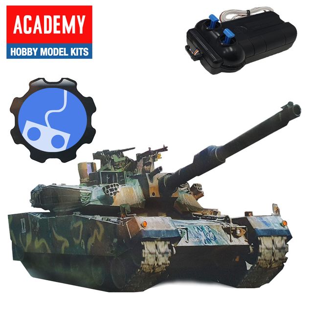 AC301 한국 아카데미 전차 K1A1 유선R