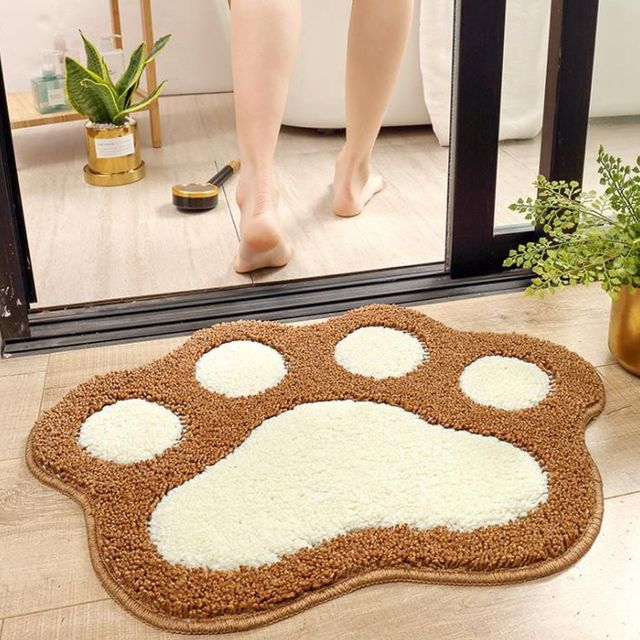 극세사 발바닥 발매트 현관 화장실 러그