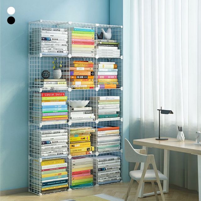 키밍 간편 조립식 다용도 책장 수납 사무실 공간 분리용