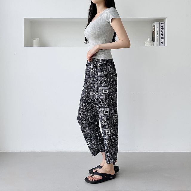 여자 까실이 몸빼 지퍼포켓 9부 일자바지 SD-250713