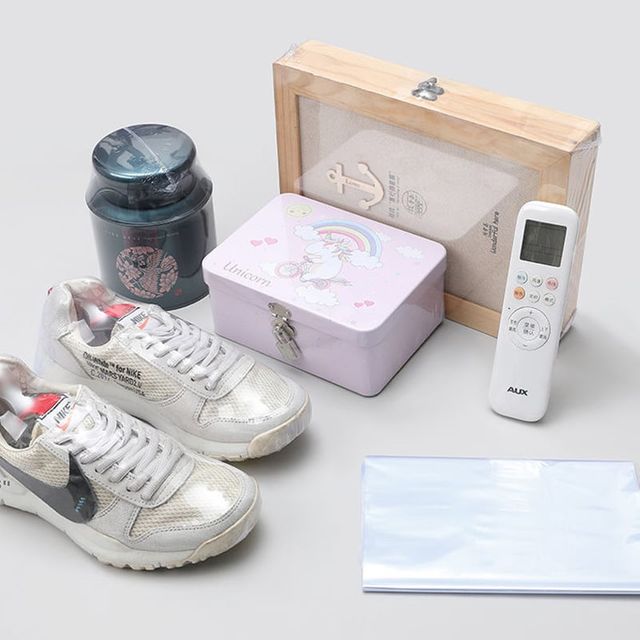 드라이기 열 압축랩 100p 신발랩 열수축 보호 8x25cm