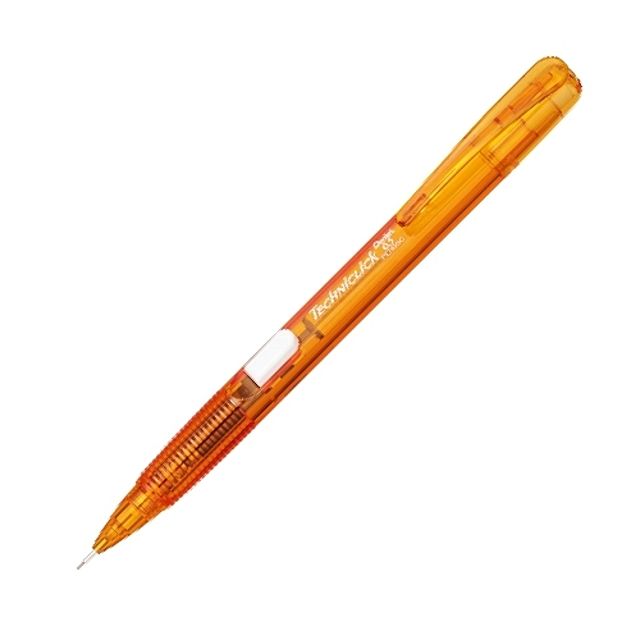 펜텔 테크니클릭옆샤프 PD-105.0.5/오렌지.(제작 로고 인쇄 홍보 기념품 판촉물)