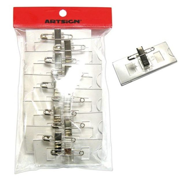 아크릴명찰 10개입 이름표 70x30 이름표