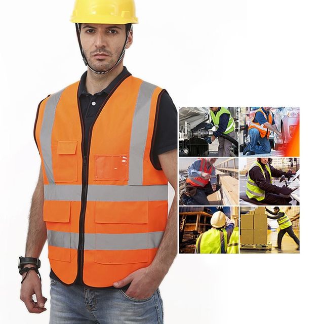 형광 반사 안전조끼 작업복 반사복 안전복