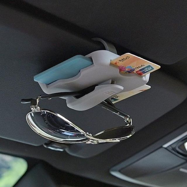 키밍 썬바이저 클립 자동차용품 썬글라스 수납 카드