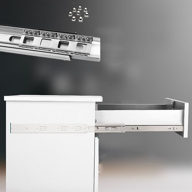 3단 가구 서랍 레일 옷장 서랍장 싱크대 부속품 350mm