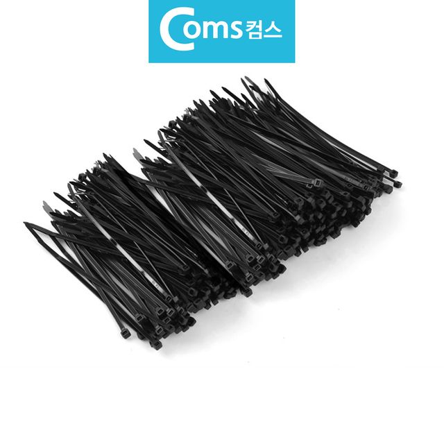 검정 케이블타이 1000개 15cm 전선타이 중형