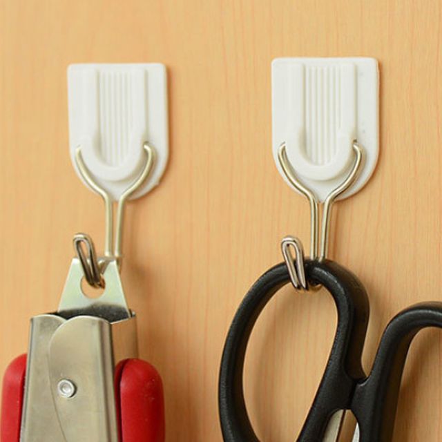 강력 파워 접착 벽 부착 걸이 고리 파워풀 후크 6p