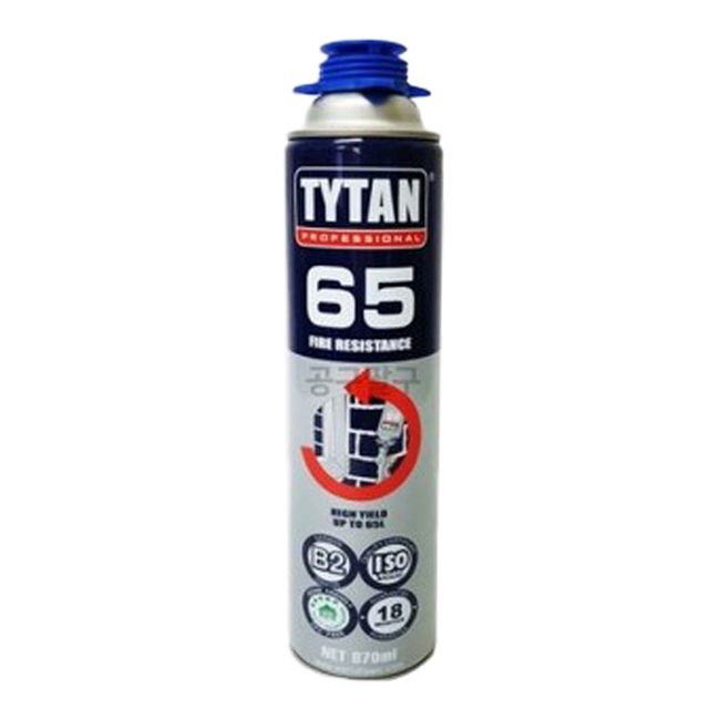 난연 우레탄폼 스프레이 나연B2 난연성폼 티탄65