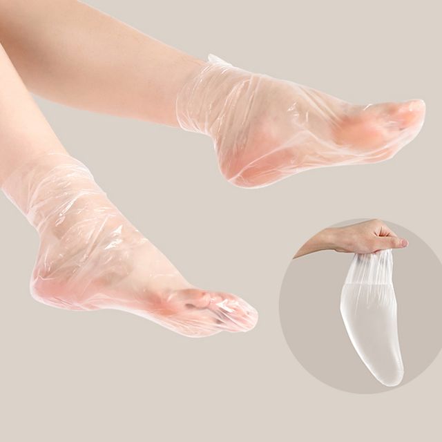 장만A711 일회용 비닐양말 발장갑 100족 미용 발보습관리 작업 일회용발장갑 발마스크