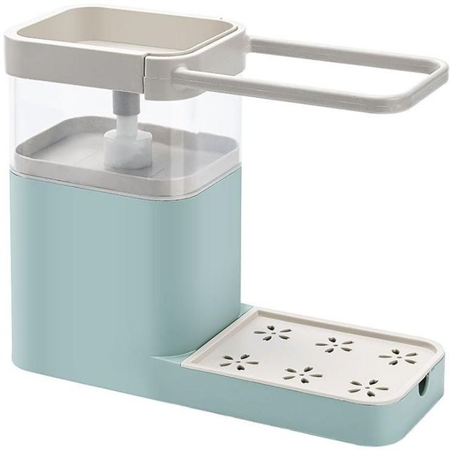 주방 펌프형 세제 디스펜서 행주걸이 세트