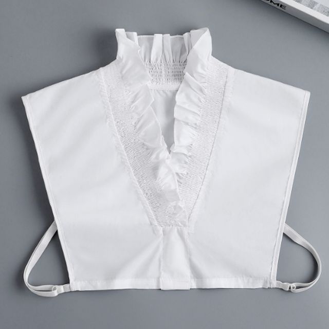 브이넥 러블 포인트 페이크 카라 OSM-1006203