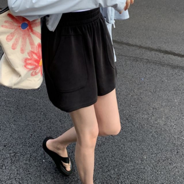 데일리핏 허리밴딩 포켓 반바지 JSC-d0151