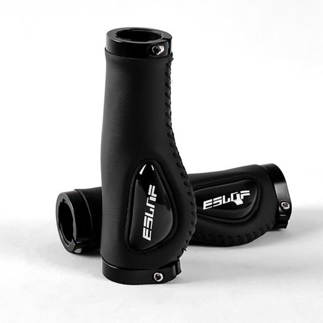 자전거 핸들바 가죽 실리콘 그립 산악용 손잡이