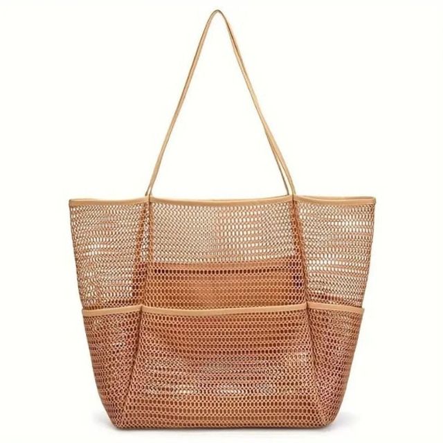 매쉬 비치백 여름 물놀이 수납가방 바캉스 필수템