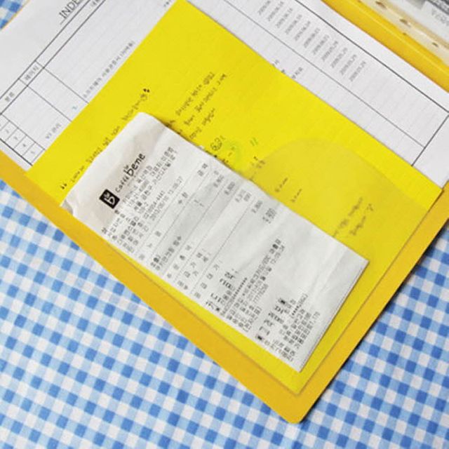 코너스틱 특대형 100매 메모 영수증 부착용