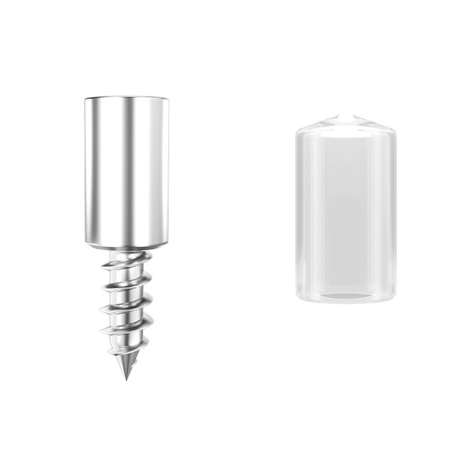 유리 선반 책장 다보 고정 지지대 피스 20p