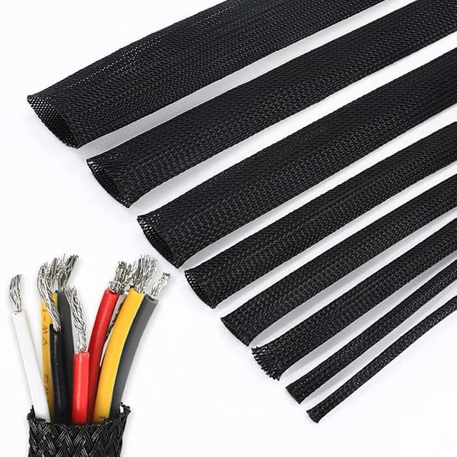 케이블 전선 정리 보호 망사튜브 슬리브 커버 14mm