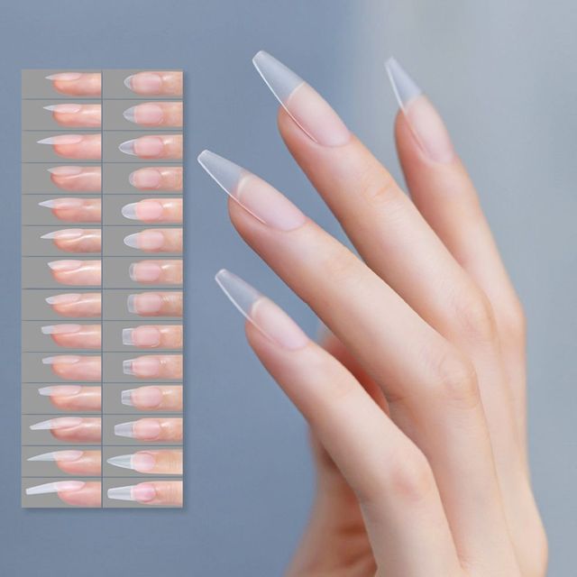 키밍 네일 연장 팁 베이스 젤 360개 세트 프롬 더 네일