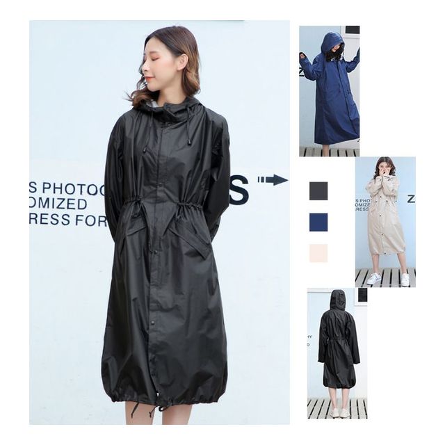 자켓형 남여공용 레인코트 우의 비옷 판초 등산 캠핑