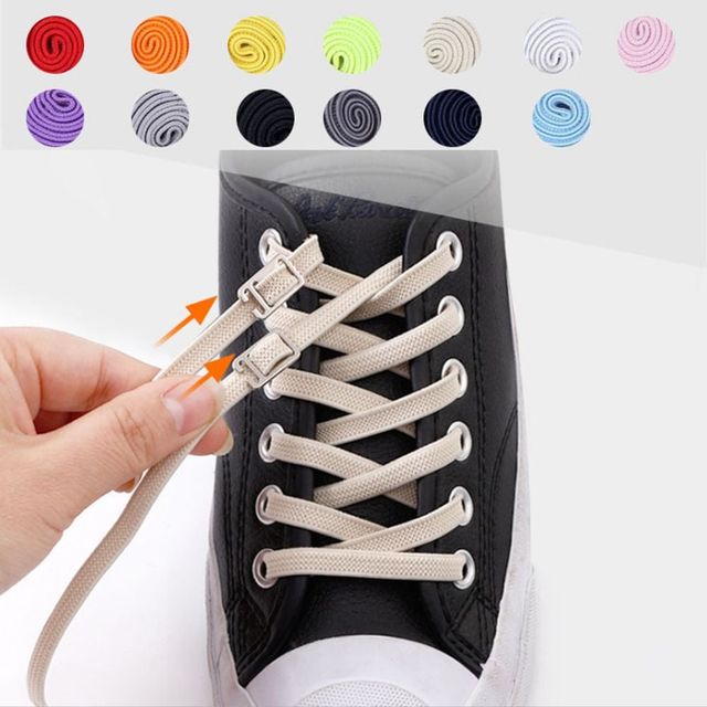 키밍 고무 신발끈 하이탑 운동화끈 남여공용 편리한 착용감