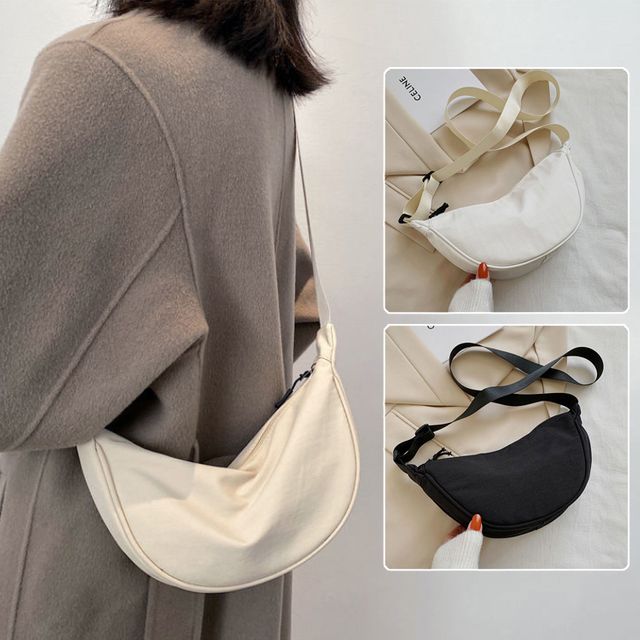 캐주얼 반달 크로스백 ELG-005