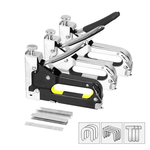 멀티 핸드타카 3in1 U형 T형 E형 타카핀 세트