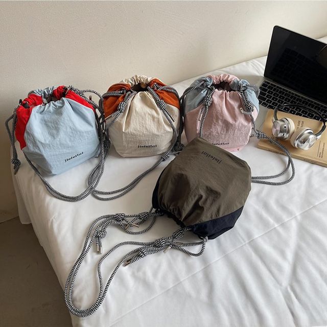 키밍 카메라 스트링 파우치 크로스백 숄더백 보호 가방