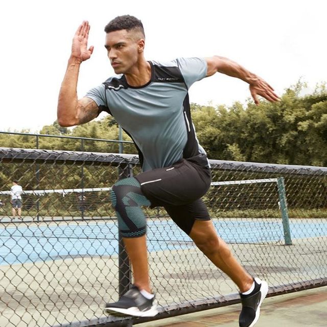 키밍 여름용 스포츠 무릎 보호대 등산 헬스 운동용