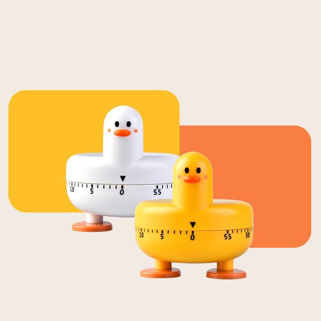 쿠킹 베이킹 타이머 기계식 요리 알림기 귀여운 오리