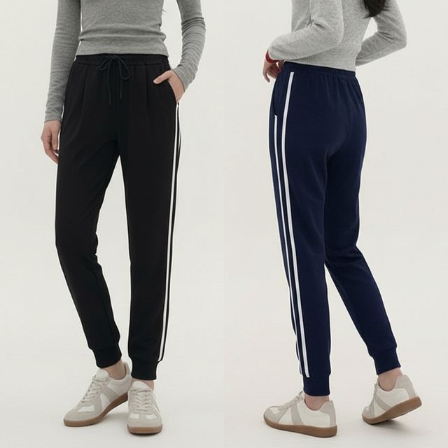 여성 사이드 투라인 포인트 트레이닝 밴딩 조거팬츠 JEB-1007087