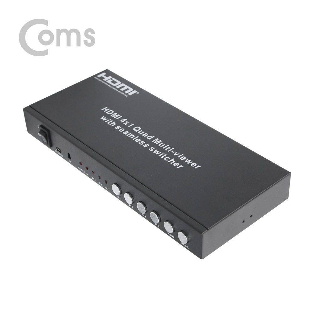 Coms HDMI 화면 분할기 LAN ( 4 x 1 )