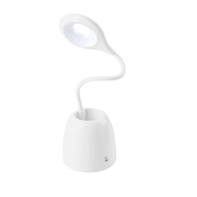 USB 램프 충전식 원형 LED 터치 on 펜보관 LED 라이트
