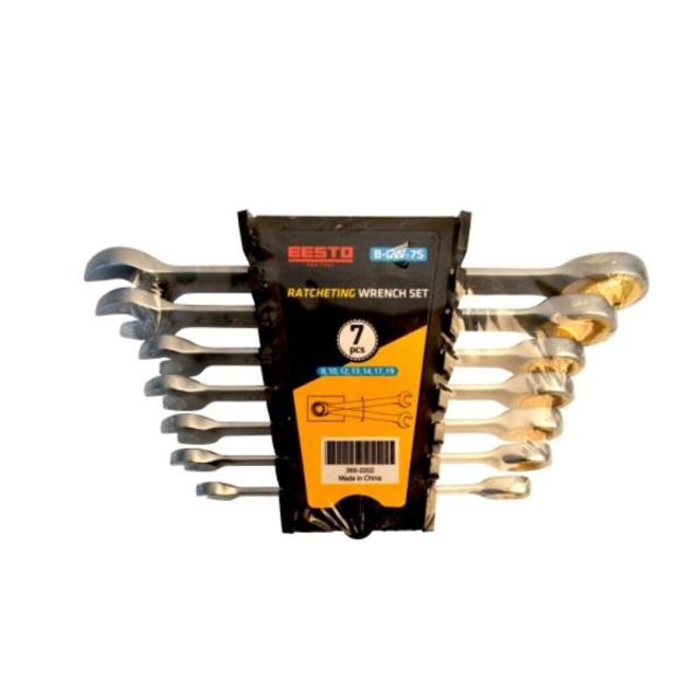78506 라쳇렌치세트(7PCS) B-GW-7S 깔깔이 복스