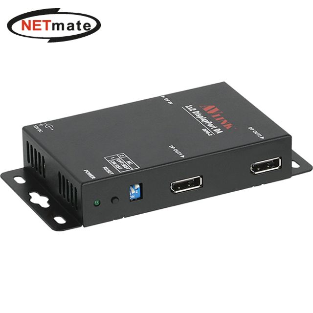 NETmate 4K 60Hz DisplayPort 1.2 분배기 1대2 공유기