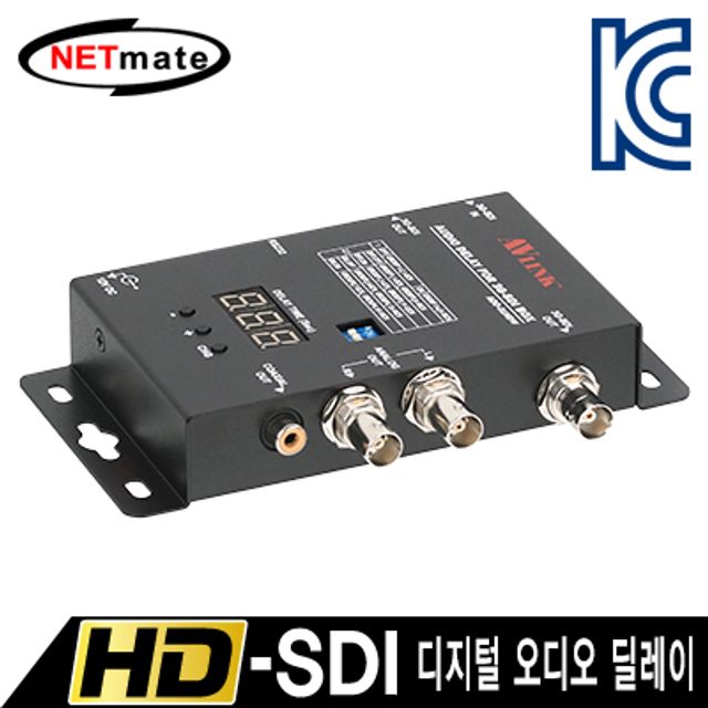 강원전자 넷메이트 HD-SDI 디지털 오디오 딜레이