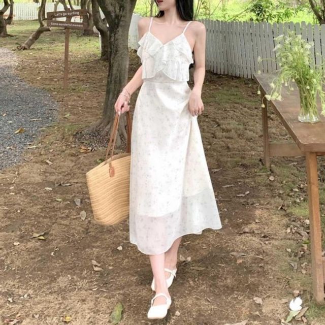 플라워 플레어 패턴 기본 라인 데이 캉캉 디자인 끈나