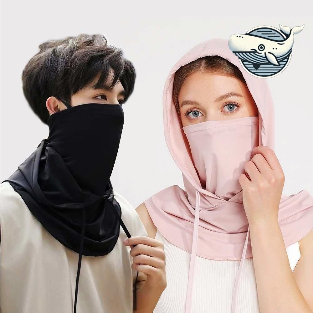 여름 아웃도어 후드 마스크 다용도 자외선차단