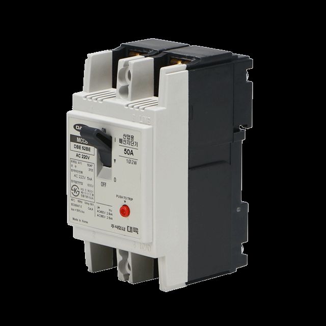 배선차단기 DBE 52BE 2P 50A 2.5kA