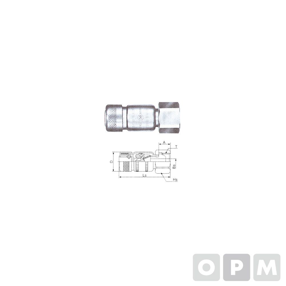 NITTO 카플러 미니 BSBM/22SF 산소게이지용 1EA