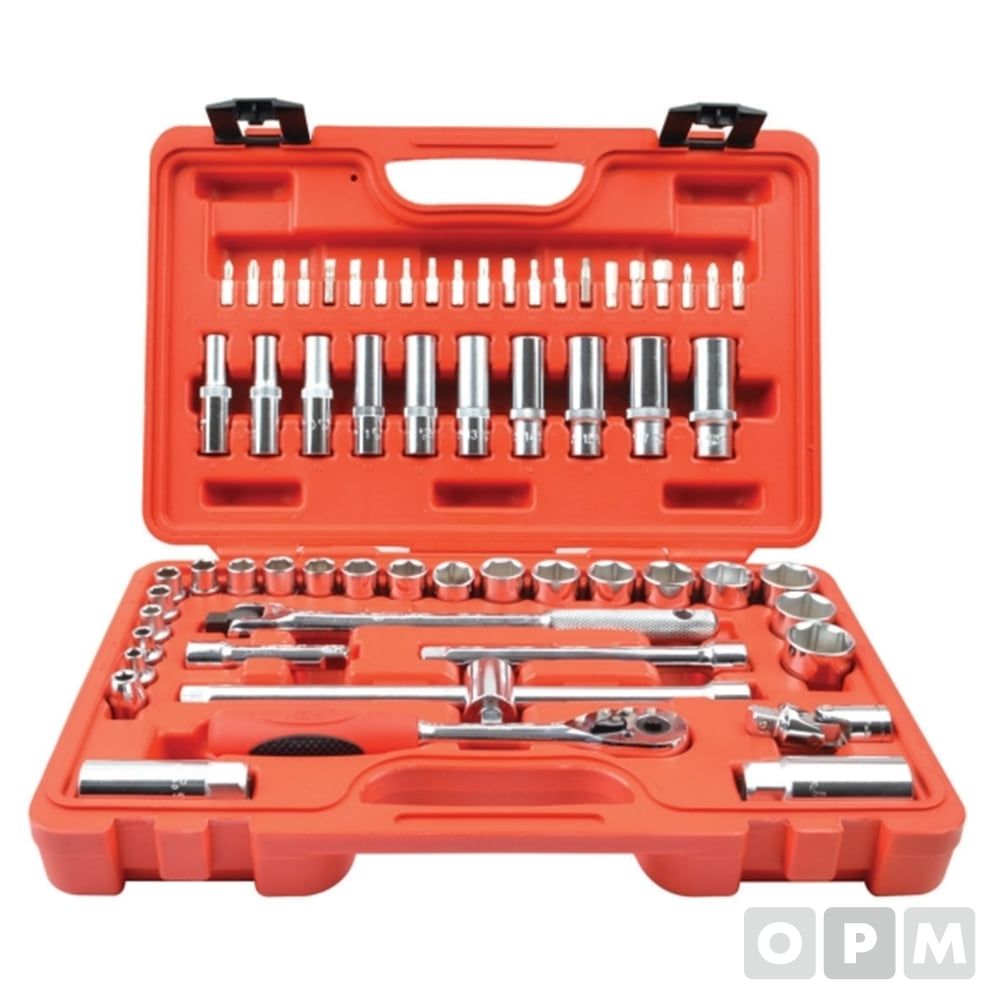 JETECH 소켓렌치-세트(PVC 케이스) 3/8 -61PCS 1SET