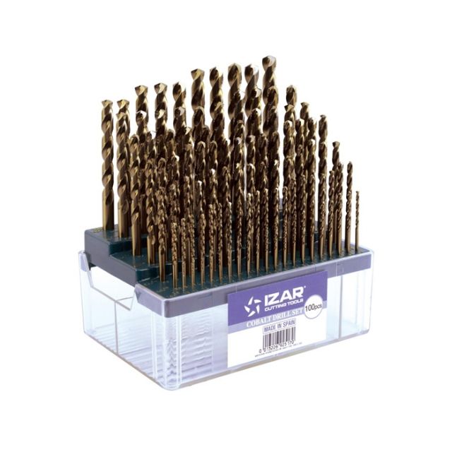 이자르 코발트 드릴 비트세트 100본조 (1.0-13.0MM)