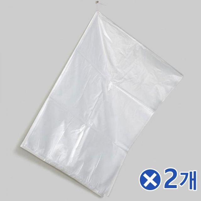 두꺼운 평판 흰색 쓰레기봉투 35L 100매x2개 분리수거