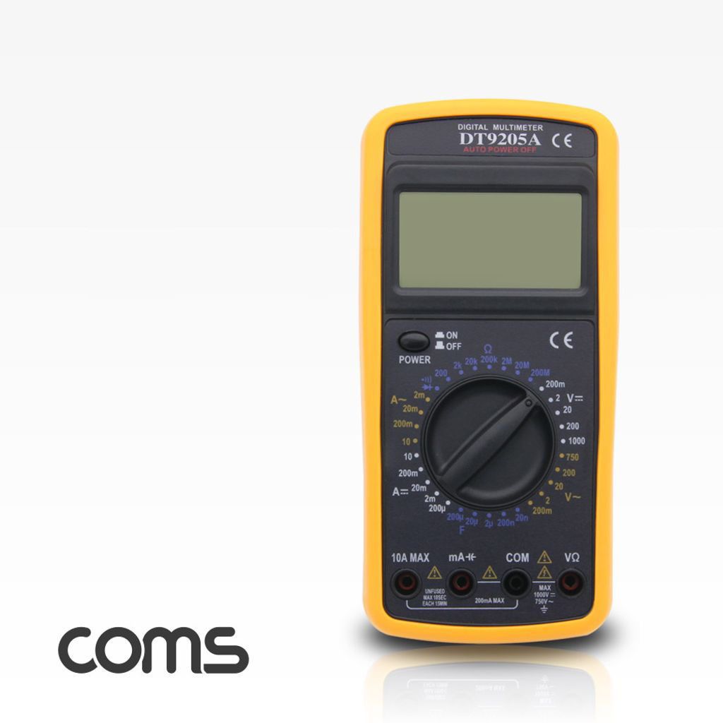 Coms 디지털 멀티 테스터기 전압 전류 저항등