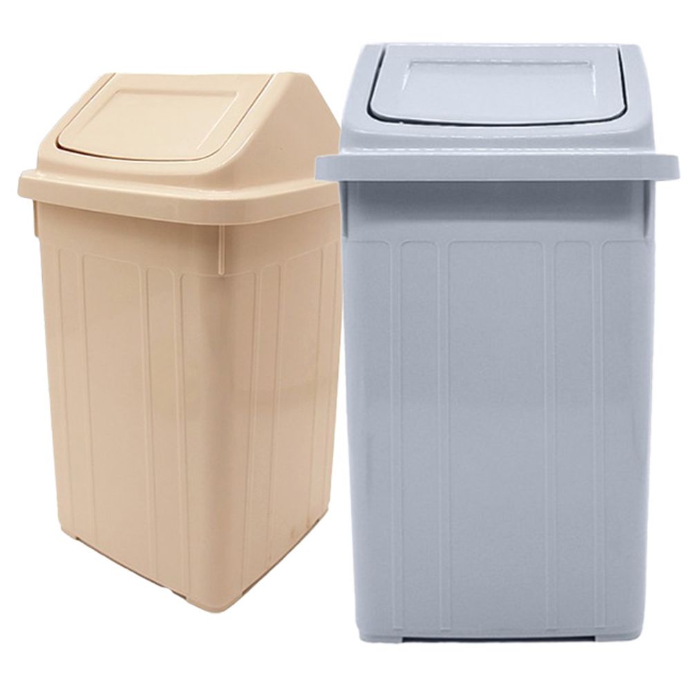 업소용 사각 스윙 휴지통 75L 1P 카페 식당 휴지통