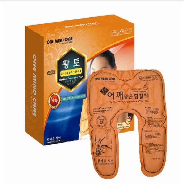 황토 어깨 냉온찜질팩 핫팩 아이스팩 냉찜질 온찜질
